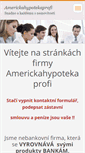 Mobile Screenshot of americkahypotekaprofi.webnode.cz