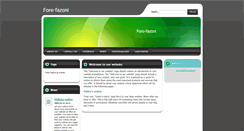 Desktop Screenshot of fore-fazoni.webnode.com