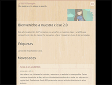 Tablet Screenshot of comienzotercero.webnode.es