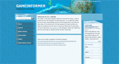 Desktop Screenshot of gameinformer.webnode.com