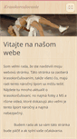 Mobile Screenshot of krasokorculovanie.webnode.sk
