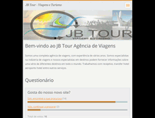 Tablet Screenshot of jbtour.webnode.com.br