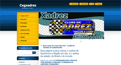 Desktop Screenshot of cxgxadrez.webnode.com.br