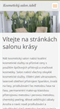 Mobile Screenshot of kosmeticky-salon.webnode.cz