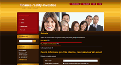 Desktop Screenshot of finance-reality.webnode.cz