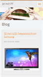 Mobile Screenshot of 50inchtv.webnode.com