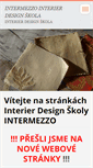 Mobile Screenshot of interierdesignskola.webnode.cz