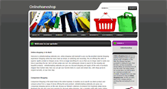Desktop Screenshot of onlinehomeshop.webnode.com