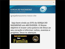 Tablet Screenshot of nazarenoarcoverde.webnode.com.br