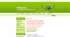 Desktop Screenshot of dillygoods.webnode.com