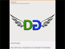 Tablet Screenshot of dillygoods.webnode.com