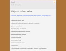 Tablet Screenshot of gesso8.webnode.cz
