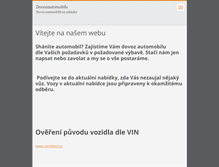 Tablet Screenshot of dovozautomobilu.webnode.cz