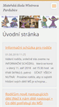 Mobile Screenshot of mspcewintrova.webnode.cz