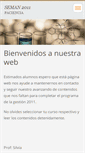 Mobile Screenshot of matquimicasecmarista.webnode.es