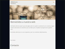 Tablet Screenshot of matquimicasecmarista.webnode.es