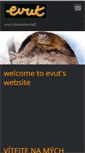 Mobile Screenshot of evut.webnode.com