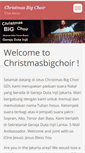 Mobile Screenshot of christmasbigchoir.webnode.com