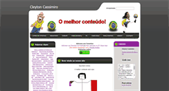 Desktop Screenshot of cleytonkcmiro.webnode.com.br