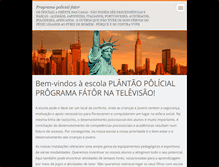 Tablet Screenshot of programa-policial-fator.webnode.com.br