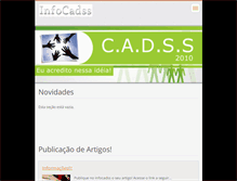 Tablet Screenshot of infocadss.webnode.com.br