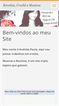 Mobile Screenshot of andreiapaula.webnode.com.br