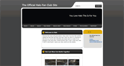 Desktop Screenshot of haloofficialfanclub.webnode.com