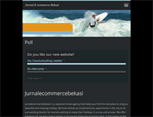 Tablet Screenshot of jurnalecommercebekasi.webnode.com