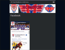 Tablet Screenshot of hokejcb2003.webnode.cz