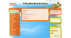 Desktop Screenshot of elmaravillosomundodelaciencia.webnode.es