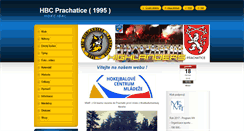 Desktop Screenshot of hbcprachatice.webnode.cz
