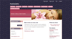 Desktop Screenshot of nutriestetic.webnode.com.br