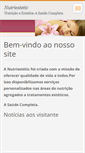 Mobile Screenshot of nutriestetic.webnode.com.br