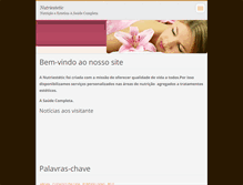 Tablet Screenshot of nutriestetic.webnode.com.br