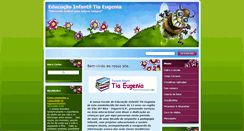 Desktop Screenshot of educacaoinfantiltiaeugenia.webnode.com.br