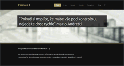 Desktop Screenshot of formule1.webnode.cz