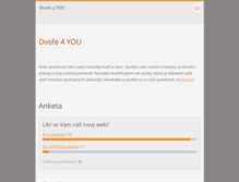 Tablet Screenshot of dvere4u.webnode.cz