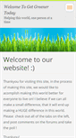 Mobile Screenshot of getgreenertoday.webnode.com