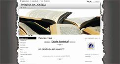 Desktop Screenshot of joselia.webnode.com.br