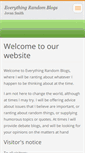 Mobile Screenshot of everythingrandomblogs.webnode.com