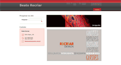 Desktop Screenshot of beatorecriar.webnode.com.br