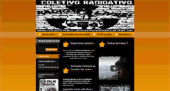 Desktop Screenshot of coletivoradioativo.webnode.com.br