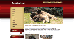 Desktop Screenshot of amazingleon.webnode.cz
