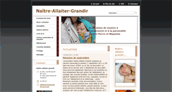 Desktop Screenshot of naitre-allaiter-grandir.webnode.fr