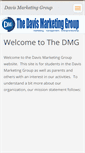 Mobile Screenshot of davismarketinggroup.webnode.com