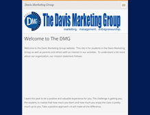 Tablet Screenshot of davismarketinggroup.webnode.com