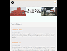 Tablet Screenshot of liceomolino.webnode.es
