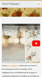 Mobile Screenshot of floralwallpaper.webnode.com