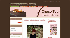 Desktop Screenshot of glaisterchocotour.webnode.cz
