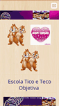 Mobile Screenshot of escolaticoetecoobjetiva.webnode.com.br